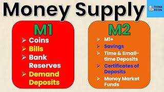M1 and M2 Money Supply Explained (The Easy Way) | Think Econ