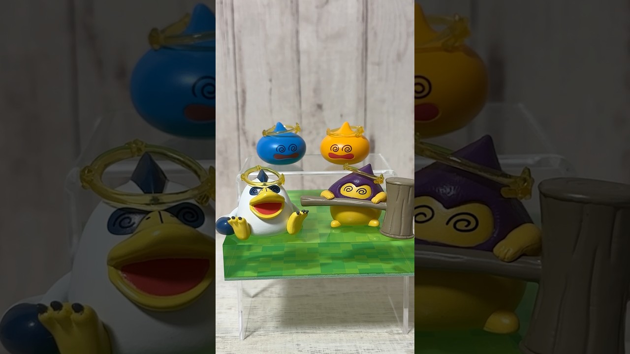 【ドラクエガチャ】被ったら即終了！メダパニでこんらん！モンスターズフィギュア #ドラゴンクエスト #ドラクエ #ガチャガチャ