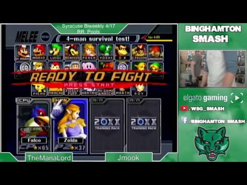 Syracuse Biweekly #18 - Melee Singles WF - TheManaLord (Falco) vs. Jmook (Sheik)