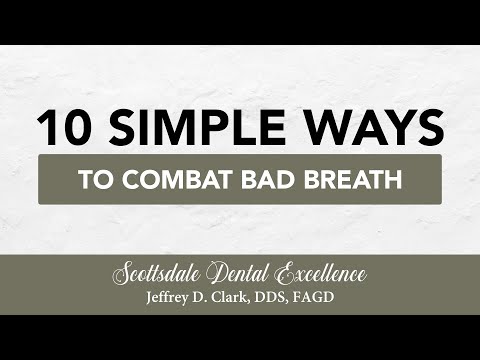 How to Combat Bad Breath Naturally (10 Tips for Halitosis Treatment)