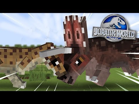 TheGamingBeaver - A Dinosaur Battle!!! - Dinosaurs In Minecraft | Jurassic World | Ep10 HD