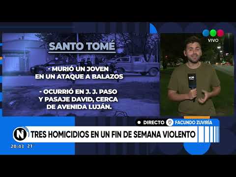 Santa Fe: el fin de semana dejó como saldo tres homicidios en el departamento La Capital