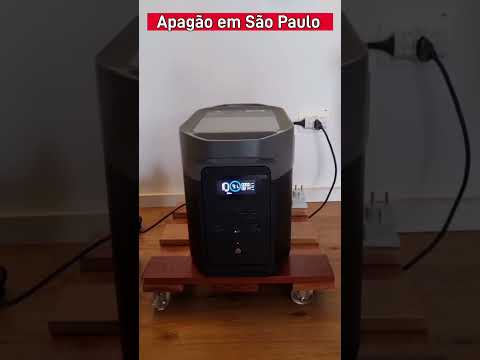#ecoflow #estaçãodeenergia #gerador #geradordeenergia #geradoragasolina #apagão #quedadeenergia #luz