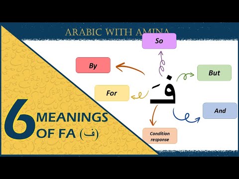 The Different Types & Meanings of Letter Fa ف in Arabic