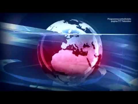 TITOLi TG1-sera ore 20 di venerdì 12 gennaio 2018