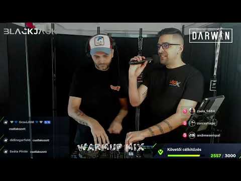 Darwin - Warmup Mix Live at Laza Radio | Guest: Blackjack (2025. 02. 15) - Hypertechno | Dance
