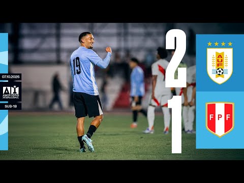 Uruguay 2-1 Perú | Selección Sub-18 | Amistoso Internacional 2025 | #AUFTV