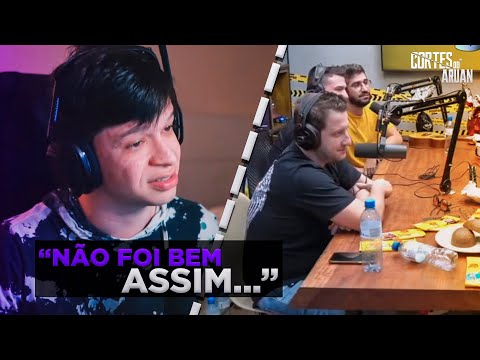 ELES FALARAM DE MIM EM UM PODCAST - Cortes do Aruan