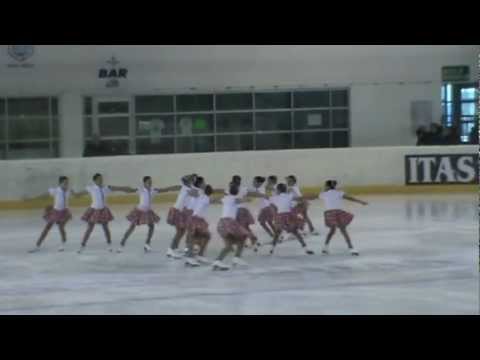 2° classificate Ice on fire cadette prima gara Trento 2 dicembre 2012