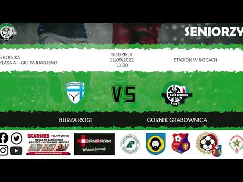 Seniorzy: Burza Rogi - Górnik Grabownica/ Albert Glazar