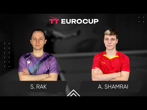 09:15 Serhii Rak - Andrii Shamrai 23.01.2025 | Table Tennis TT Euro.Cup Ukraine Star 3
