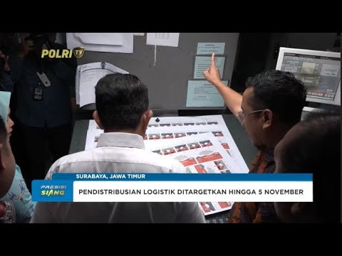 RAKOR PENGECEKAN LOGISTIK POLDA JATIM