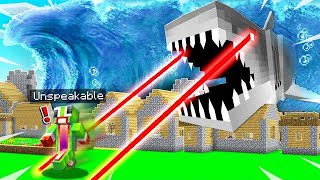 WORLD'S STRONGEST MINECRAFT JAWS SHARK!