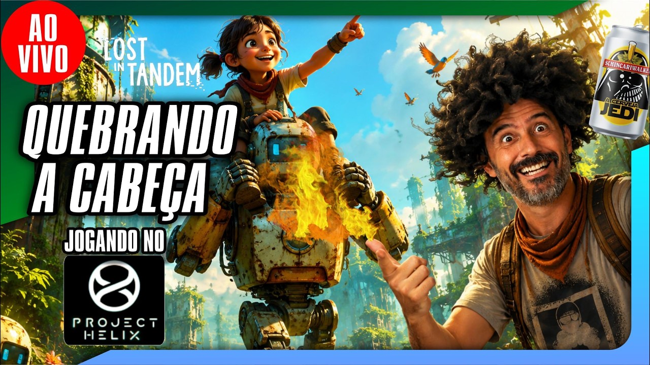 🎮🚨AO VIVO - QUEBRANDO A CABEÇA NO LOST IN TANDEM no Project HELIX #LOSTINTANDEM