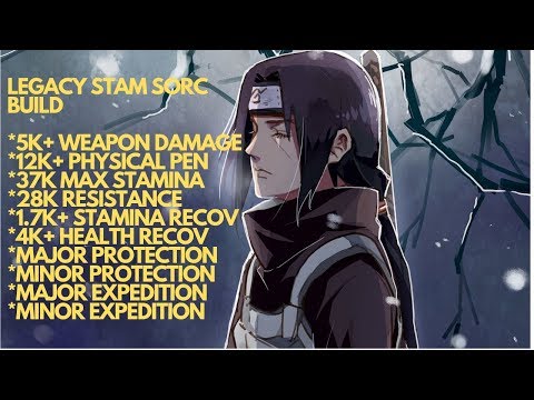 ESO Wrathstone - *OVERPOWERED* *GOD TIER* STAM SORC PVP BUILD - 1VX SOLO SMALL SCALE - "Legacy"