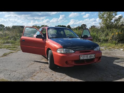 Первое Создание Корейского Автопрома Hyundai ACCENT 1