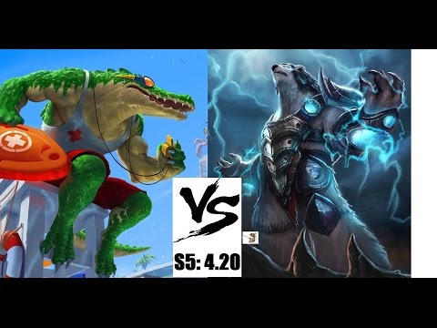 Biggims as Renekton Top vs. Volibear S5 4.20 Patch