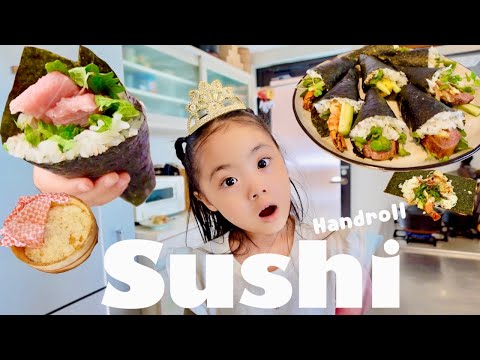 Hand Roll Sushi | Party Food Ideas | Singapore Event Announcement!