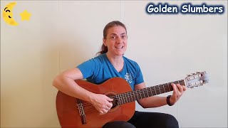 Golden Slumbers - Lullaby | Nursery rhymes &amp; kids songs to sing along
