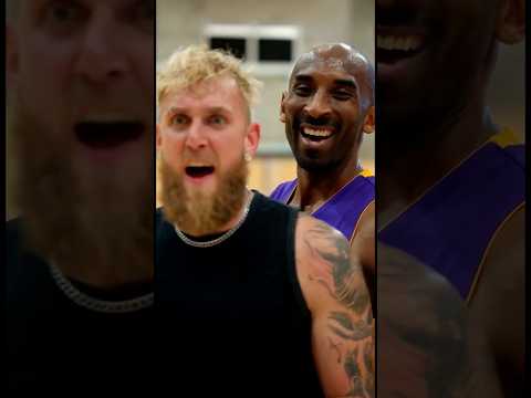 Kobe Bryant vs Jake Paul in Basketball 💀 (Screaming “6’7” for NO Reason) #trending #youtubeshorts