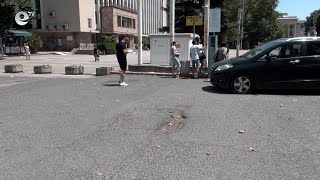 Паркингът до хотел „Аида“ се нуждае от ремонт