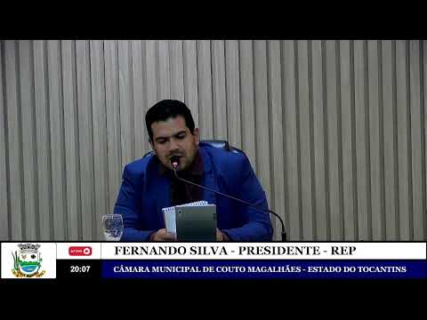 18ª Sessão Legislativa da 14ª Legislatura da Câmara Municipal de Couto Magalhães-TO - 2026