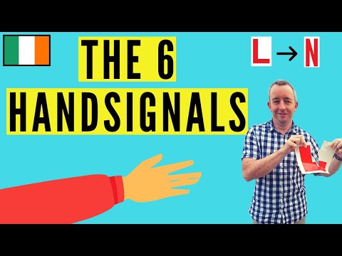 Hand Signals for Driving Test Ireland 2022