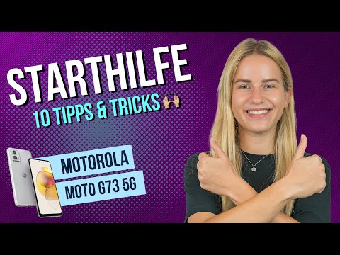 Motorola moto g73 - Die 10 besten Tipps & Tricks für den Start • 📱 • 🔟 • 🆕 • Anleitung | Tutorial