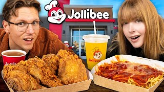 Stevie Tries Jollibee For The First Time