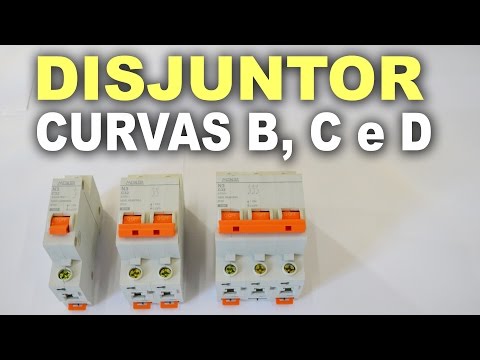 Curvas B, C e D para disjuntores termomagnéticos!