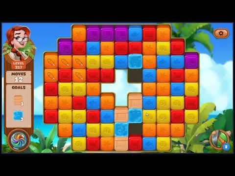 Lost Island Blast Adventure Level 317 - NO BOOSTERS 🏝️ | SKILLGAMING ✔️