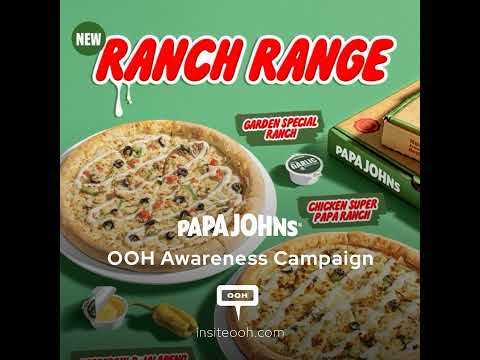 Papa Johns Launches “Ranch Range” Campaign on Dubai Hoardings