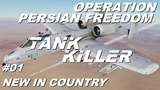 DCS World A-10C II Tank Killer - Operation Persion Freedom: Mission 01 - New in Country