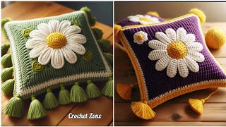 Crochet Cushion Cover Design Ideas | Easy & Beautiful Cushion Cover Patterns.#crochet #knitting #diy