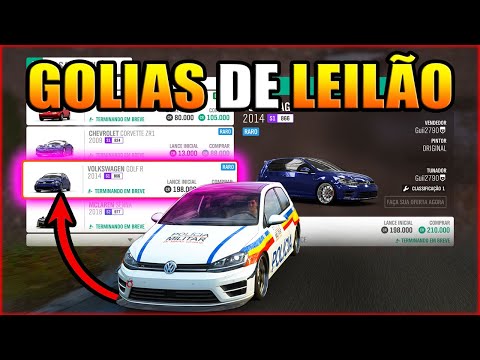 GOLIAS COM CARROS DE LEILÃO - FORZA HORIZON 4 ONLINE