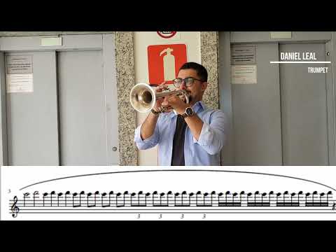 Lip Flexibility - Trumpet Exercises - Daniel Leal Trumpet