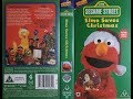 Sesame Street Elmo Saves Christmas 1997 UK VHS