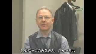Robert Fripp (King Crimson) - Interview in Japan 2002