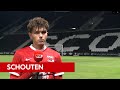 Schouten: 'Ontlading erg mooi' | Angers SCO - AZ | UEFA Youth League