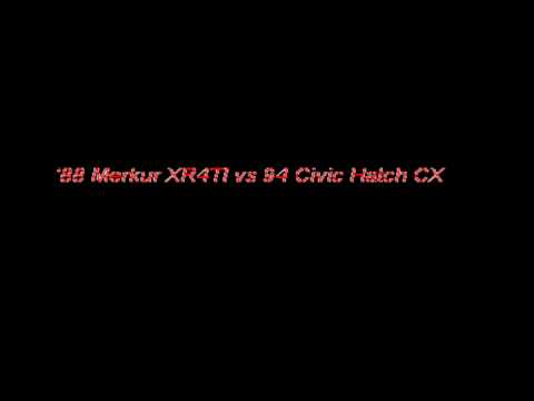 Thumbnail for 94 Civic Hatch vs 1988 Merkur XR4TI by Merkur