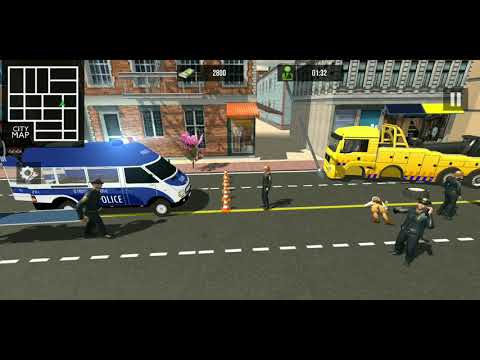 Policeman Ambulance Driver Simulator # Emergence Rescue Truck- Android Gameplay