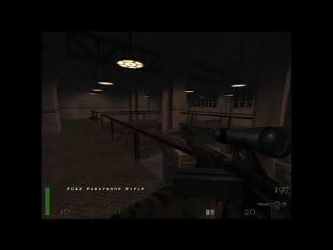 Spetz Playz Return To Castle Wolfenstein Part 16 - Trainyard Tussel