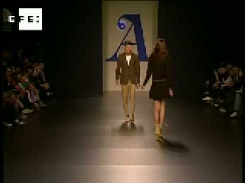 Pasarela cibeles-Antonio Alvarado se aparta del exceso y apuesta por el corte sencillo