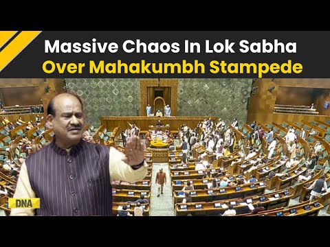 Parliament Budget Session Day 3: Ruckus In Lok Sabha Over Maha Kumbh Stampede | Waqf Bill | JPC |