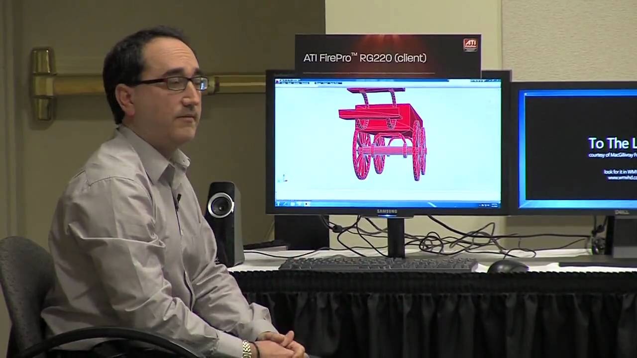 ATI FirePro RG220 Remote Graphics Demo - YouTube