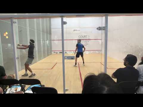 2022 Atlanta Squash Open Final - Leandro Romiglo vs Abd. Al Tamimi - Game 4 of 5