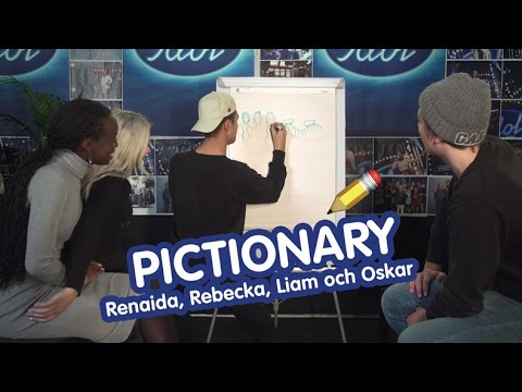 Vem ritar bäst - Liam, Rebecka, Renaida eller Oskar? - Idol Sverige (TV4)