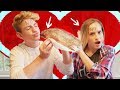 Real Food Vs Gummy Food My First Kiss MattyBRaps Vs Liv