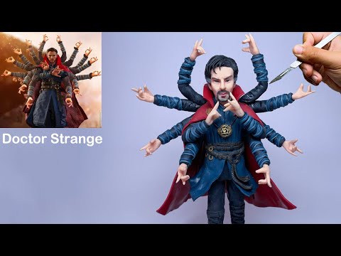 Sculpting Doctor Strange from Polymer Clay ｜No Way Home｜Kay‘s Clay