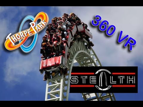 360 VR Video at Thorpe Park - STEALTH the ride - Insta360 X3